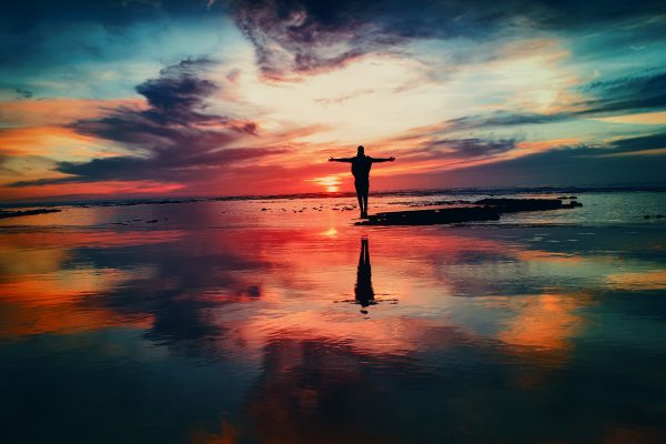 Standing after storm